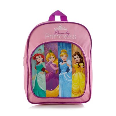 Pink 'Disney princess' backpack